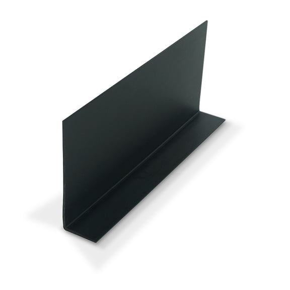 Outwater Plastics Black 1 Inch X 3 Inch X 1/16 Inch Thick Styrene Angle Plastic Angle Moulding 36 Inch Lengths (Pack of 4)