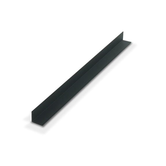 Outwater Plastics 1933-Bk Black 1/2 Inch X 1/2 Inch X 3/64 (.047) Inch Thick Styrene Plastic Even Leg Angle Moulding 72 Inch Lengths (Pack of 18 Pieces, 108 feet Total)