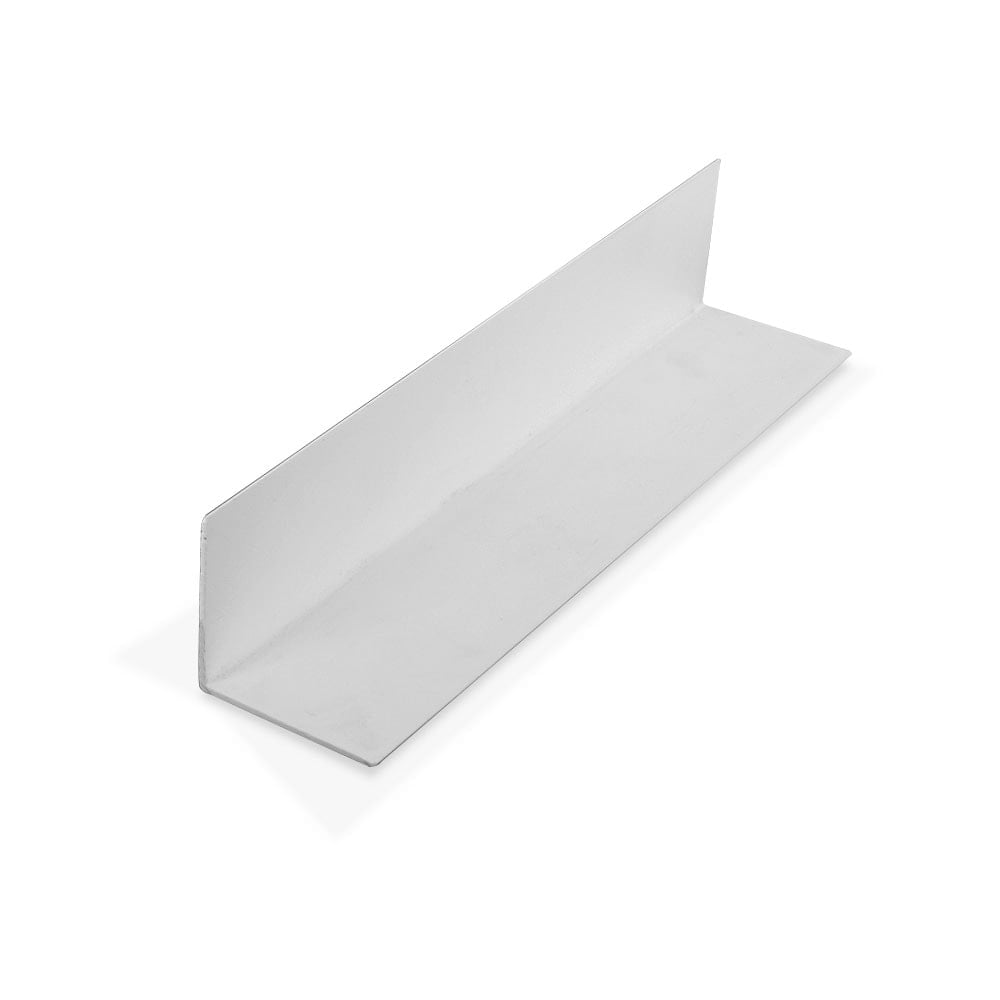 White Styrene Plastic 36 Inch Angle Moulding Pack of 4