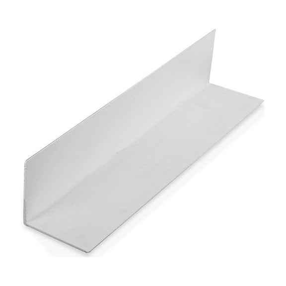 Outwater Plastics White 1-1/2 Inch X 1-1/2 Inch X 3/64 (.047) Inch Thick Styrene Plastic Even Leg Angle Moulding 48 Inch Lengths (Pack of 3)