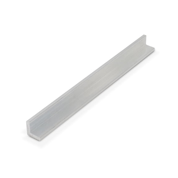 Outwater Plastics Mill Finish 1/2''X1/2'' X1/8'' Aluminum Angle Moulding 36 Inch Lengths (Pack of 4)