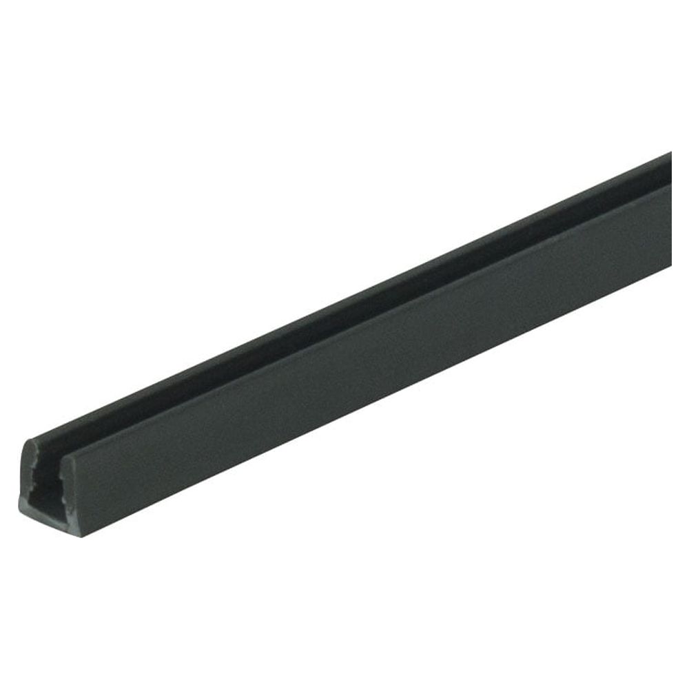 Outwater Plastics Black 1/8'' Styrene Plastic UChannel/CChannel 36