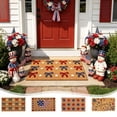 thumbnail image 1 of Ouuluon 4th of July Floor Mats Non Slip Soft Door Mat, Entryway Decorative Rug for Home Indoor Outdoor Entrance, 1 of 7