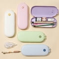 thumbnail image 1 of Ouuluon Pencil Case, Large Capacity Sturdy Pencil Pouch, Portable Pencil Bag for Home Office Stationery Storage, 1 of 4