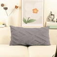 thumbnail image 1 of Ouuluon Pillow Covers Soft Decorative Throw Pillow Covers, Square Pillow Protectors for Sofa Couch Bedroom Car Chair Home Decor, 1 of 6