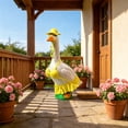 thumbnail image 1 of Ouuluon Porch Goose Outfits Cute Decorative Clothing Set, 23 inch Garden Statue Wearable Outfit for Outdoor Yard Decor, 1 of 6