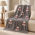 thumbnail image 1 of Ouuluon Soft Flannel Throw Blanket, 59x39 inch Cozy Cover for Bedroom and Living Room, 1 of 7
