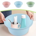 thumbnail image 1 of Ouuluon Wash Basin Multifunctional Portable Washbasin, Thickened Plastic Basin for Dormitory Home Foot Bath Laundry Kids Daily Washing, 1 of 5