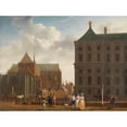 thumbnail image 1 of Ouwater New Church Town Hall The Dam Amsterdam Extra Large XL Wall Art Poster Print, 1 of 3
