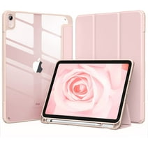 Ouwegaga for iPad 10th Generation Case, 10.9inch iPad Case with Pencil Holder, Pink