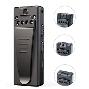 Zengdainm Body Camera, Body Cam with Audio & Video Recording, Wearable Personal Portable Cameras Recorder DV, with Night Vision Function