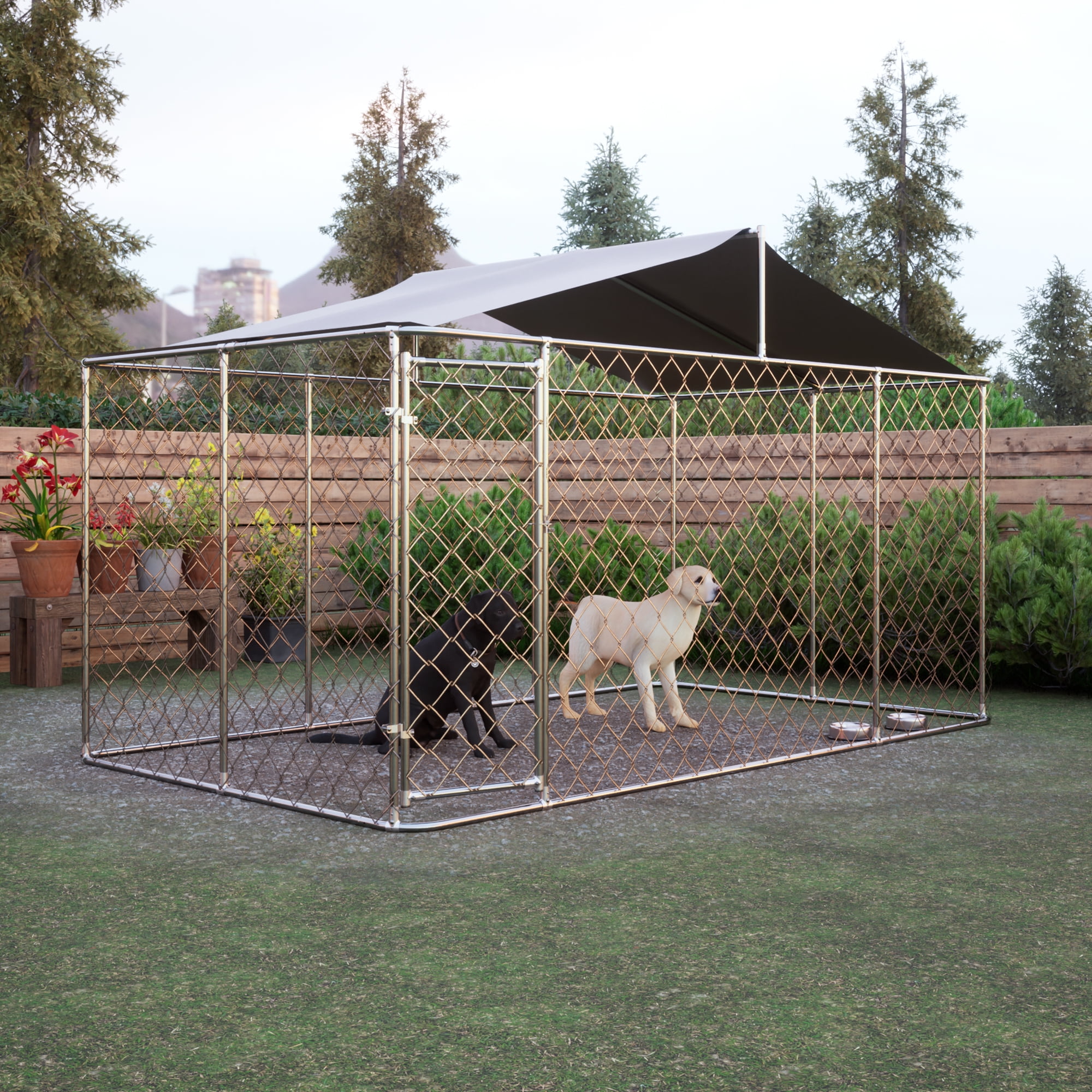 Photo inspiration: Ouyessir 7 5 X 13Ft Outdoor Dog Kennel Heavy Large Photo Inspiration