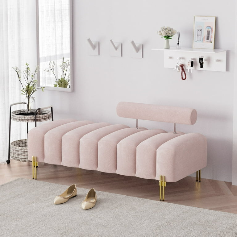 Ouyessir Small Loveseat Sofa Couch, Modern Mini Sofa for