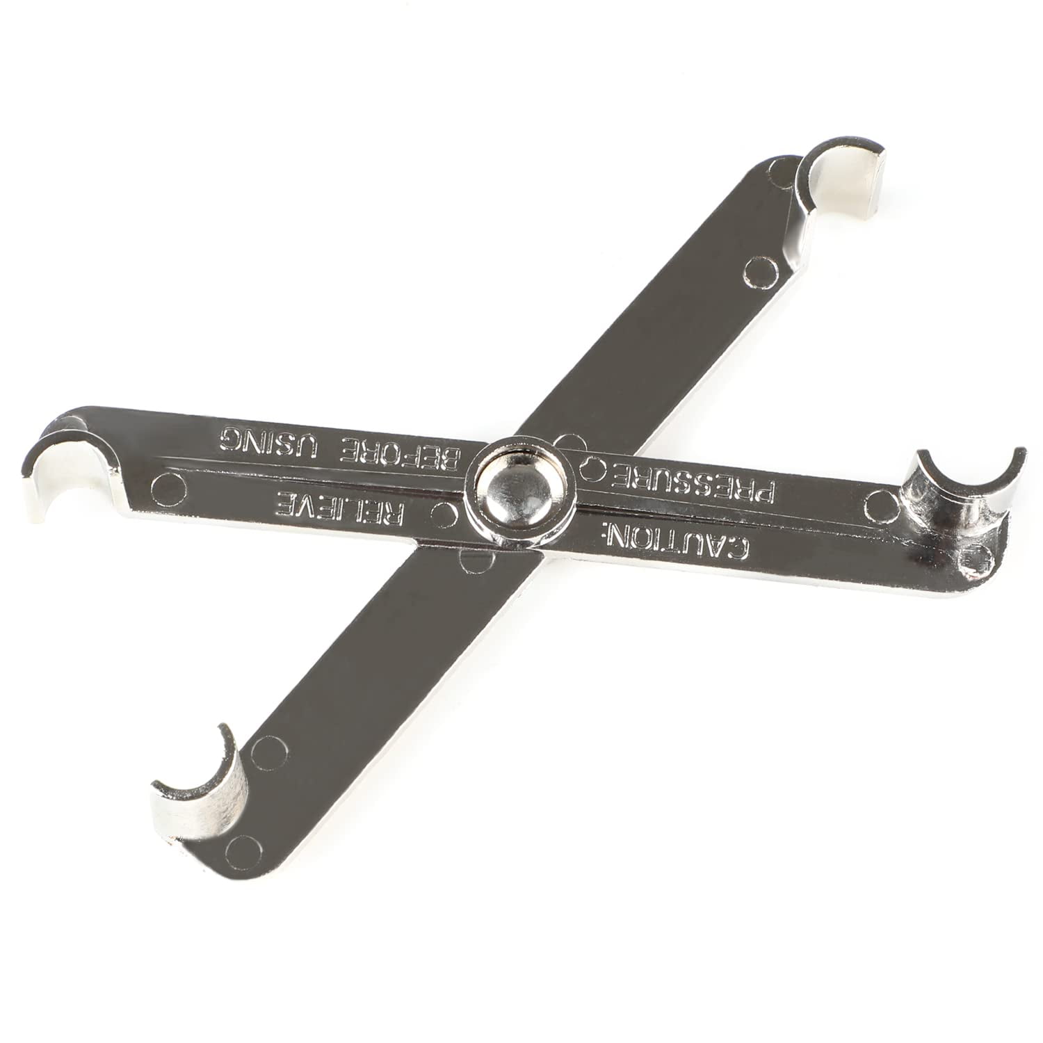 Ouzorp Scissor Fuel Line Disconnect Tool 3/8Inch and 5/16Inch, Easy