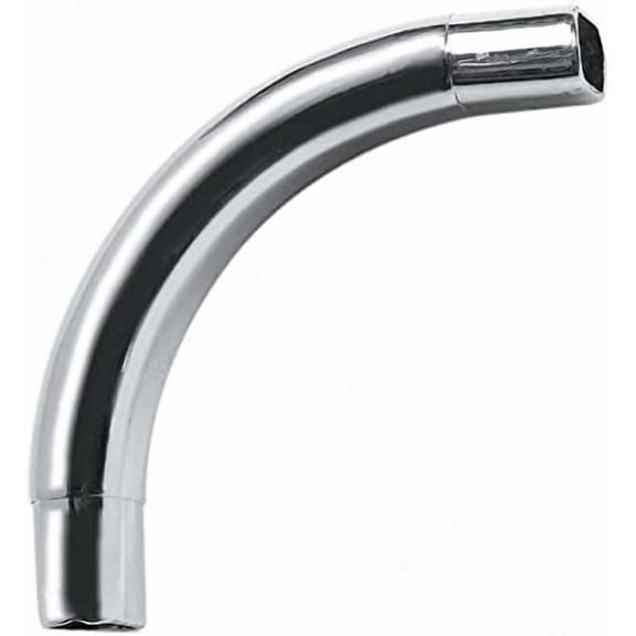 Oval Angle Rod - Chrome