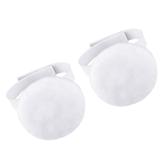 Oval Ankle Pad with Adjustable Band Anti Friction Breathable Ankle Support Cushion for Running Walking Fitness