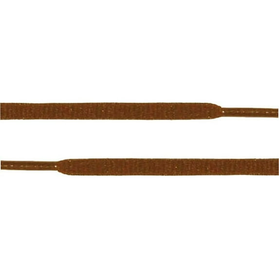 Oval Athletic Shoelaces 1/4" Thick Solid Colors for All Shoes Several Lengths