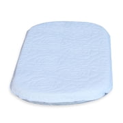 Oval Bassinet Mattress in White by Colgate Mattress