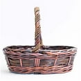 thumbnail image 1 of Oval Brown Willow Basket, 1 of 1