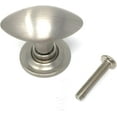 Oval Pull Knob 3/4"(19.13mm)Diameter, Ideal for desk and