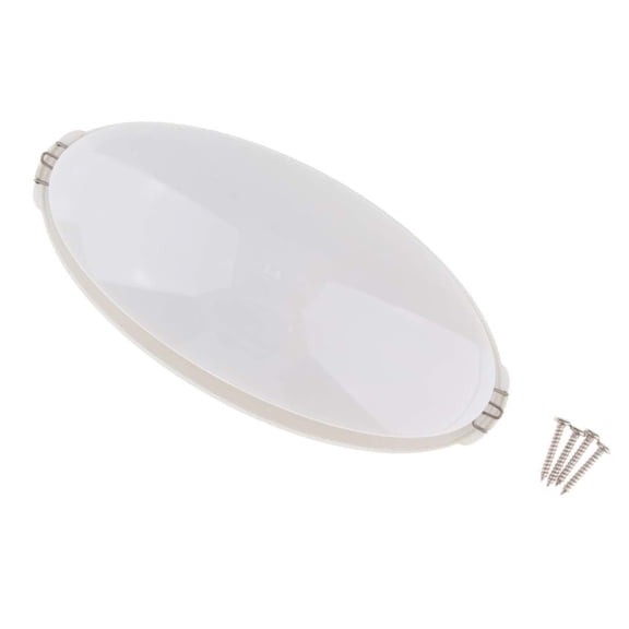 Oval Ceiling Lamp High Heat Tolerance Accessory for Wet Room Steam Baths