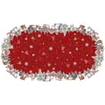 thumbnail image 1 of Oval Christmas Tablecloth 60x102 Inch, Winter Snowman Santa Christmas Tree Tablecloth Oval, Holiday Christmas Table Cloths Oval, Xmas Oval Table Cover Decor, 1 of 1