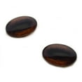 thumbnail image 1 of Oval Dark Brown Realistic Horse or Goat Glass Eyes, 1 of 4