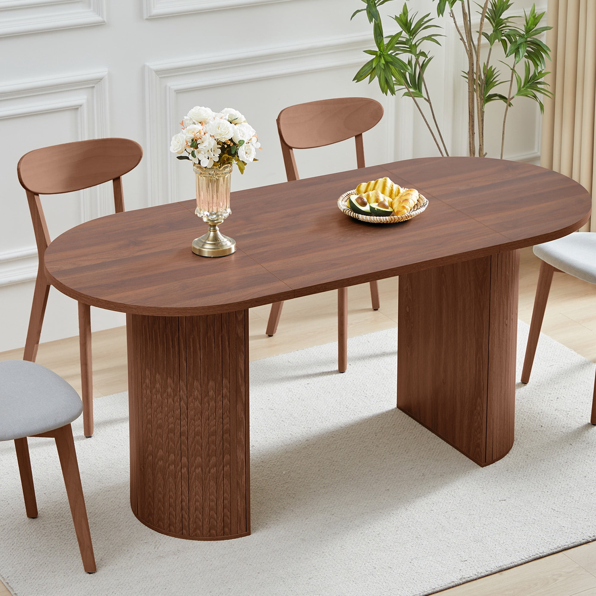 Semi-circular legs-Brown
