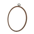 thumbnail image 1 of Oval Embroidery Hoop â Bamboo-Style Frame for Craft, Sewing & DIY Display(7.1"*9.8"), 1 of 6