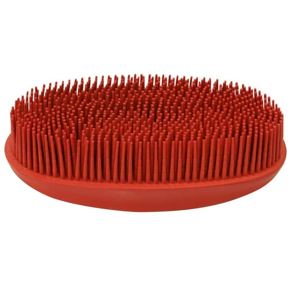 Oval Face Brush - Red