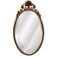 thumbnail image 1 of Oval Flower Basket Baroque Decorative Mirror, 1 of 1