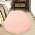 thumbnail image 1 of Oval Fluffy Ultra Soft Area Rugs for Bedroom Plush Shaggy Carpet, Fluffy Soft Oval Area Rug, Plush Shaggy Carpet for for Living Room Bedroom Home Decor Grass Green, 1 of 5