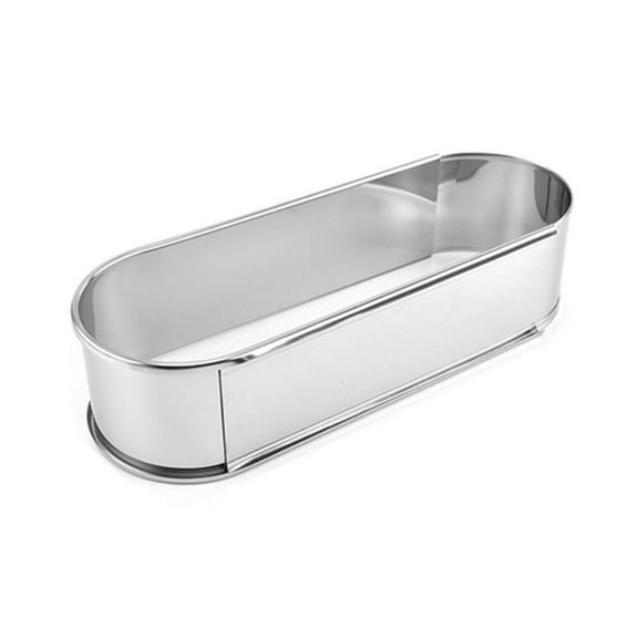 Oval Freely Adjustable Mousse Ring Cake Mold Stainless Steel Kitchen Baking Tool