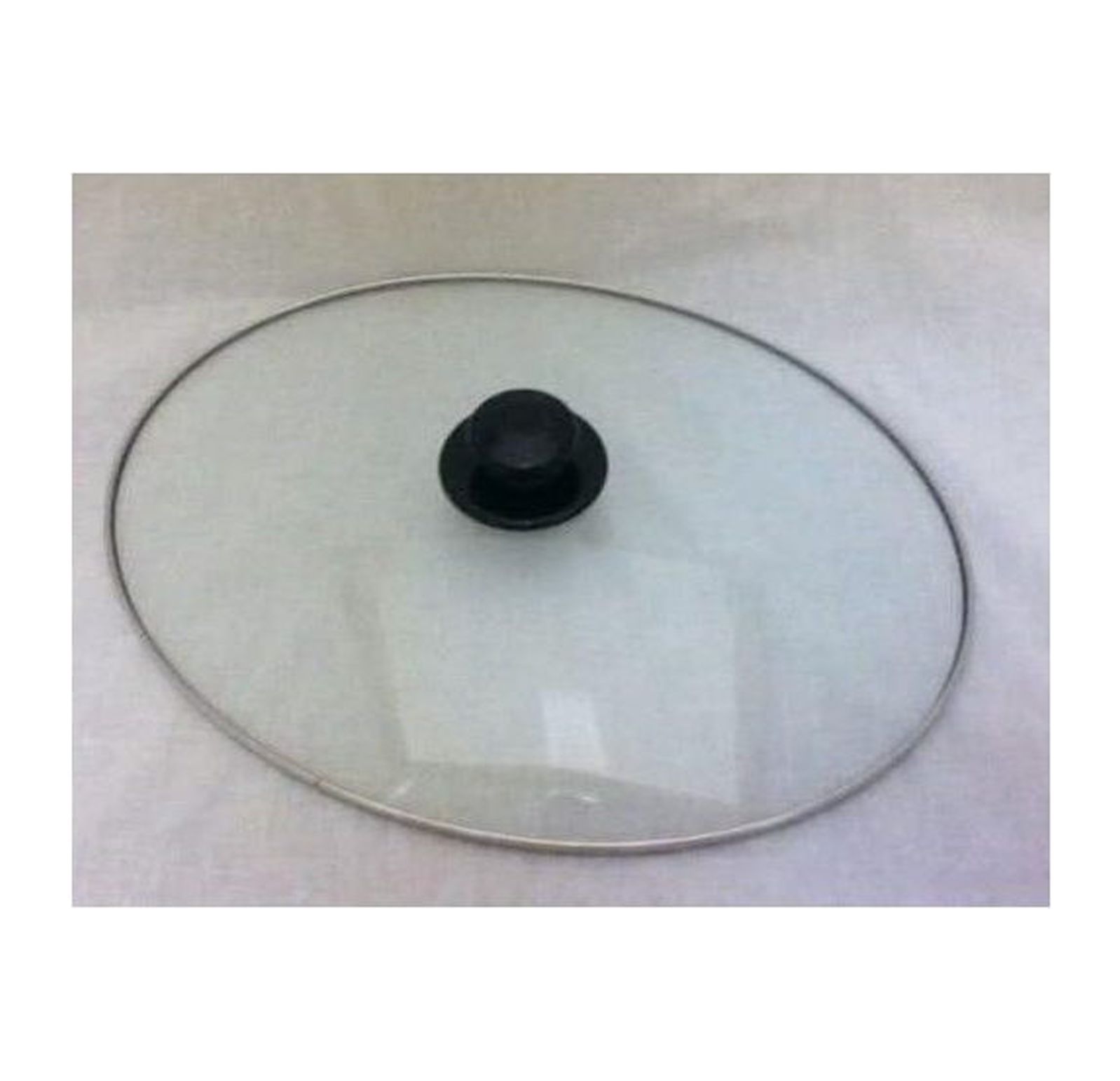 Oval Glass Lid for Rival 7Quart And 6 1/2 Quart Black