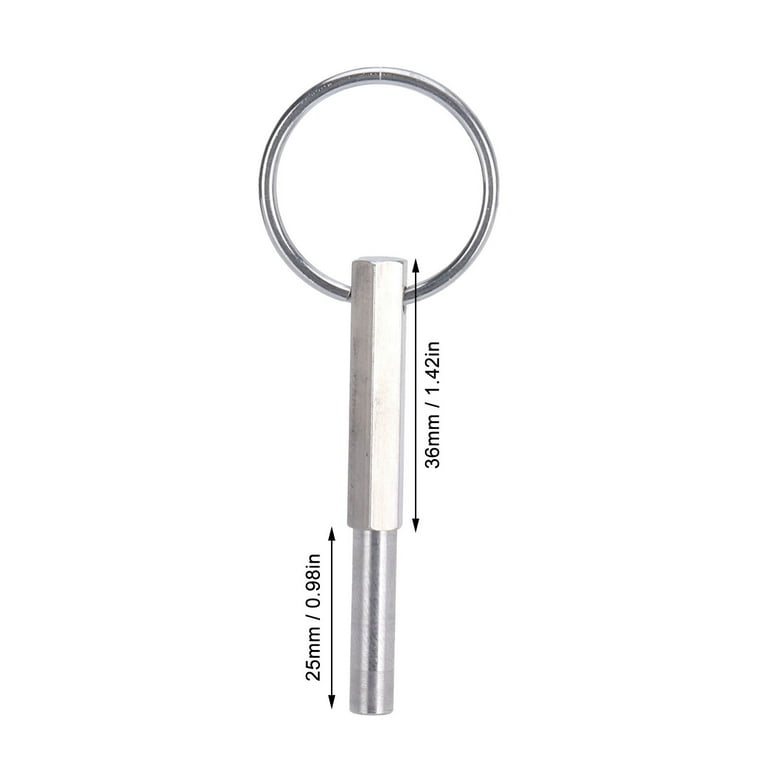 Oval Head Key with Key Ring Oval Head Wrench Oval Head Bit Repair