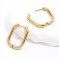 thumbnail image 1 of Oval Hoop Earrings, 1 of 1