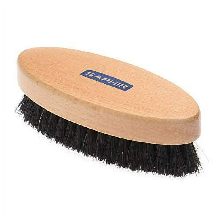 Oval Horsehair Brush Saphir - Black