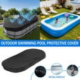 thumbnail image 1 of Oval Inflatable Pool Cover, Waterproof & Foldable Cover for Above Ground Swimming Pools, Keeps Pool Clean, Reduces Maintenance, Garden & Backyard, 1 of 6