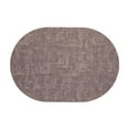 thumbnail image 1 of Oval Leather Placemats 16.92 in x 11.81 in Oil Resistant Heat Insulating Table Mats for Western Dining, 1 of 6