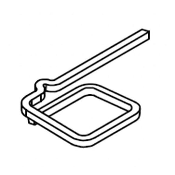 Oval Locking Pull Pin,SS Material,PK10 LS-C-60530-10