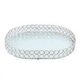 thumbnail image 1 of Oval Mirror Candle Centerpiece Serving Decorative Plate Tray S, M, L - L, 1 of 6