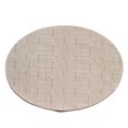 thumbnail image 1 of Oval PVC Placemat Non-Slip Plastic Table Mat Water-proof Plate Dish Pads Coaster Kitchen Bar Accessories, 1 of 9
