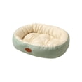 thumbnail image 1 of Oval Pet Beds for Indoor Cats Dogs, Washable Pet Bed with Slip-Resistant Bottom for Medium Large Dogs and Cats, 1 of 6