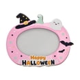 thumbnail image 1 of Oval Picture Frame Pink Pumpkin Shape Single Pack Halloween Home Decor, 1 of 6