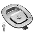 Oval Plane Baffle Door Lock Latch 304 Stainless Steel For Car RVs oval-plane-baffle-door-lock-latch-304-stainless-steel-for-car-rvs
