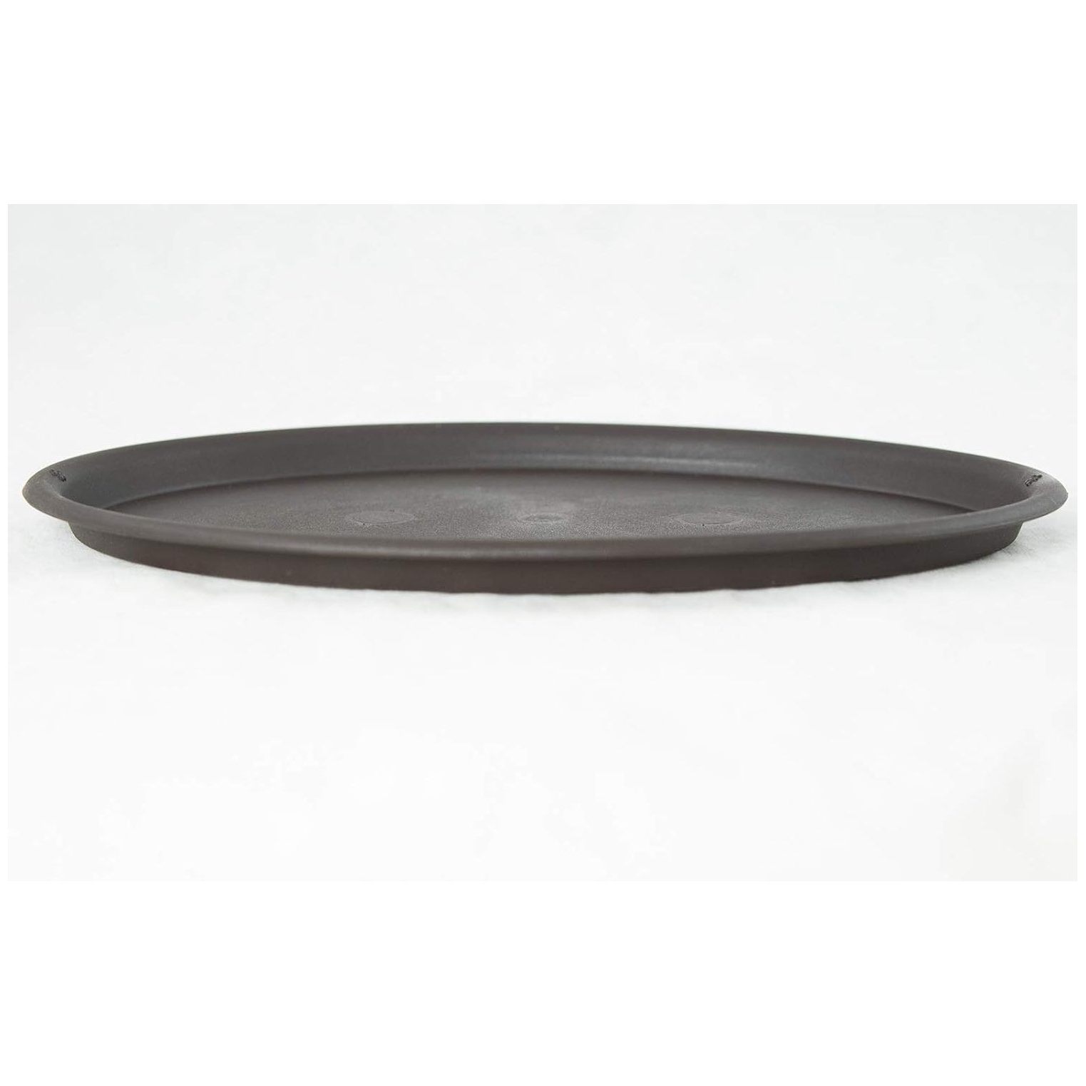 Oval Plastic Humidity/Drip Tray for Bonsai Tree 14"x 9.75"x 0.5" Brown