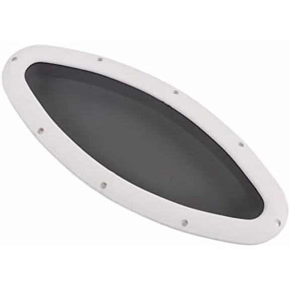 Oval Porthole Window, 465x200mm Strong Waterproof Anti Porthole Window for Marine Hatch for Cabin Boat$$Watercraft