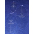 thumbnail image 1 of Oval Quilt Templates 3 Piece Set. 5",7",9" - Clear 1/4" Thick w/ Guidelines, 1 of 1