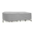 thumbnail image 1 of Oval/Rect Table & Chair Cover for 80"-96" table with 6 chairs, 30" height, 1 of 3