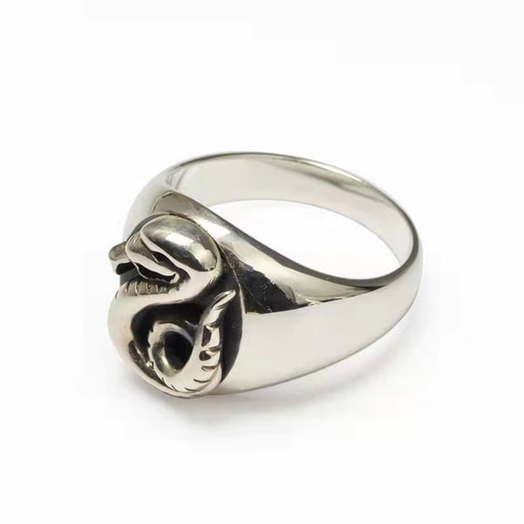 Oval Retro Smooth Film Ring Copper Plated Unisex Vintage Style Color Electroplated Finish Shine Size 6 7 8 9 10